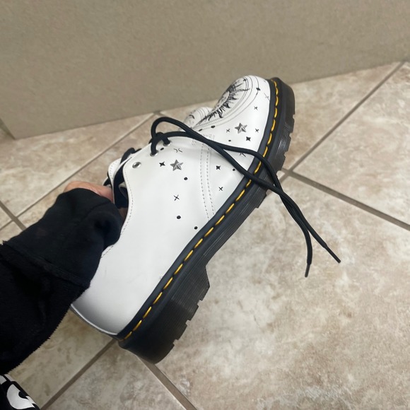 Dr Martens 1461 Cosmic Sun Moon NWOT Print Leather Oxford Shoes Women US 8/M 7 - Picture 3 of 10